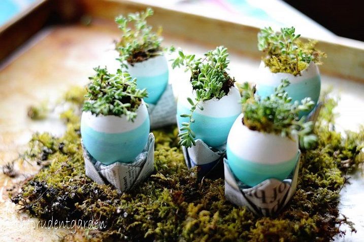Easter Egg Garden Craft