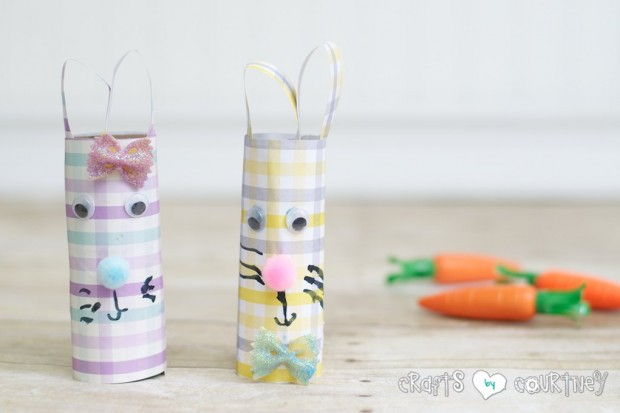 Toilet Paper Roll Easter Rabbits