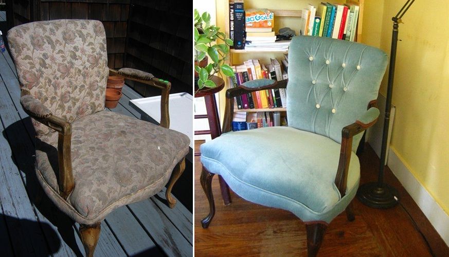 Reupholstered Chair