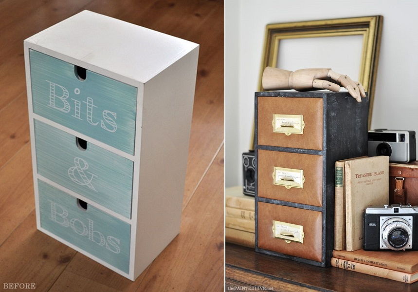 Upholstered Mini Drawer Set Hack