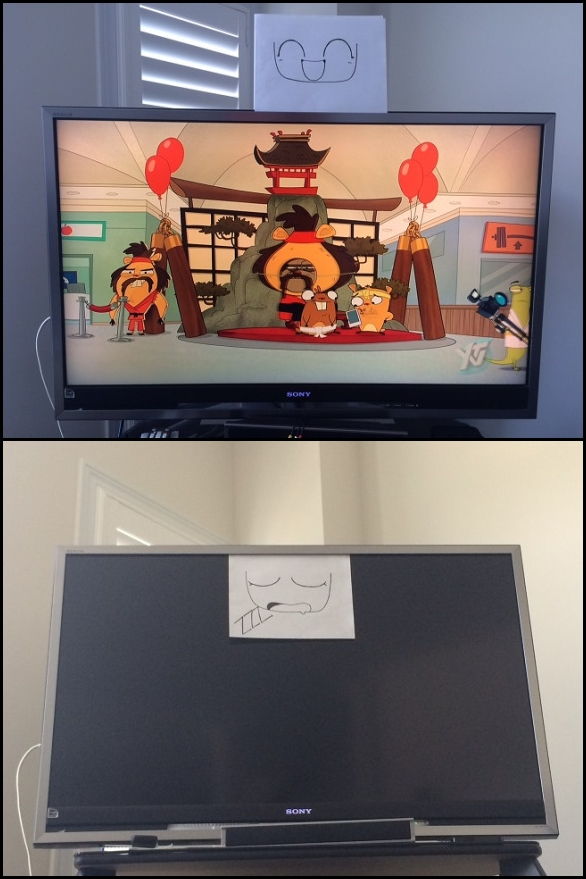 Genius parents “trick” young children into not watching TV using clever kid logic