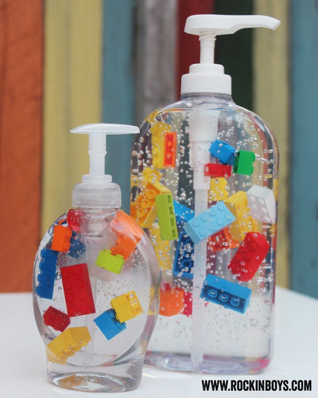 LEGO Soap and Hand Sanitizer