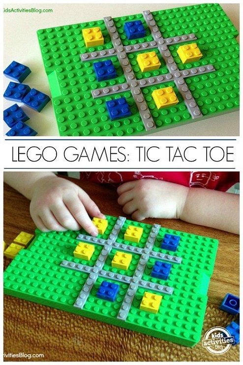 LEGO Tic Tac Toe Board