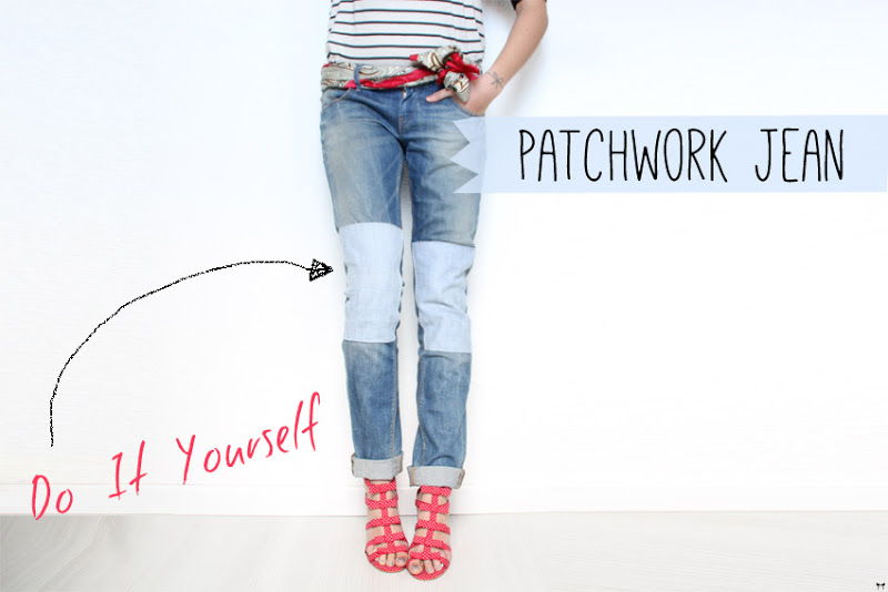 Patchwork Jeans