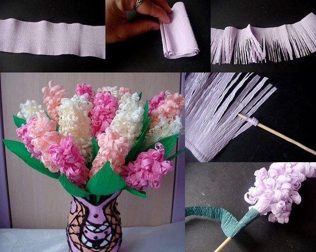 Paper Hyacinths