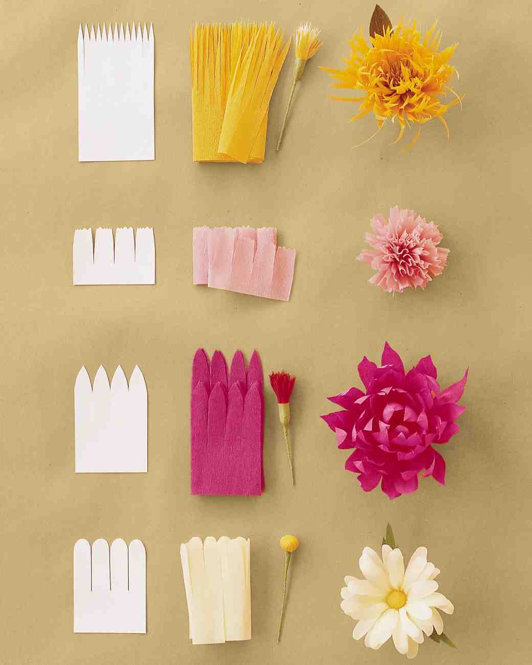 Crepe Paper Flowers