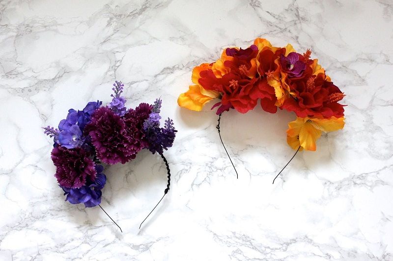 Frida Kahlo Floral Headpiece