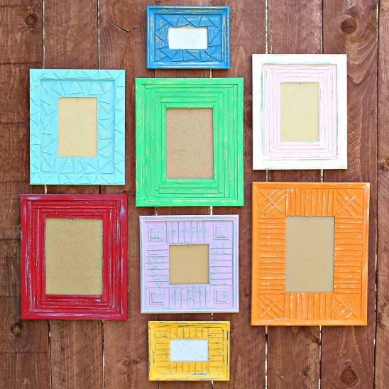 Dollar Store Frame Makeover