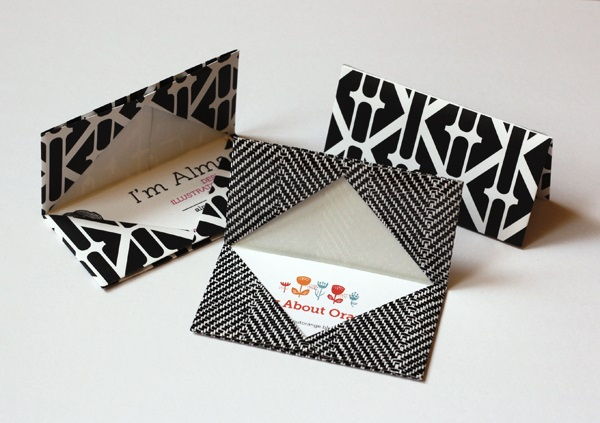 Paper Business Card Holder
