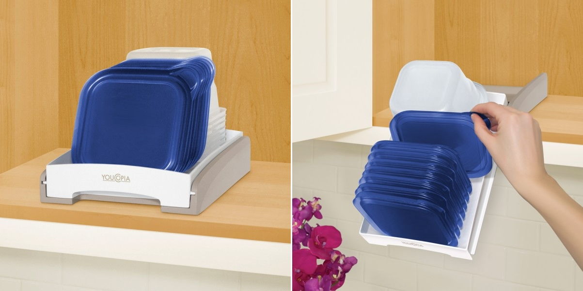 Cabinet Organizer for Food Storage Containers