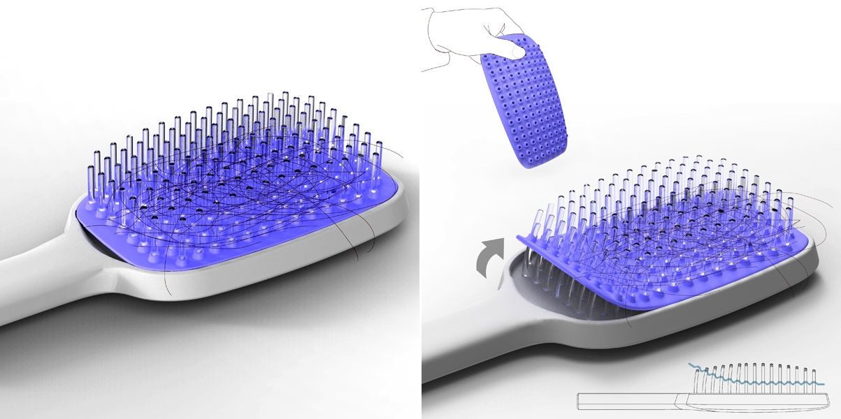 Keep Your Hair Brush Clean