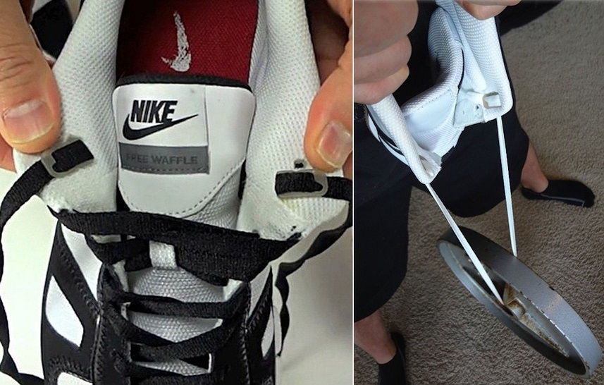 Lace Anchors and never tie your shoelaces again