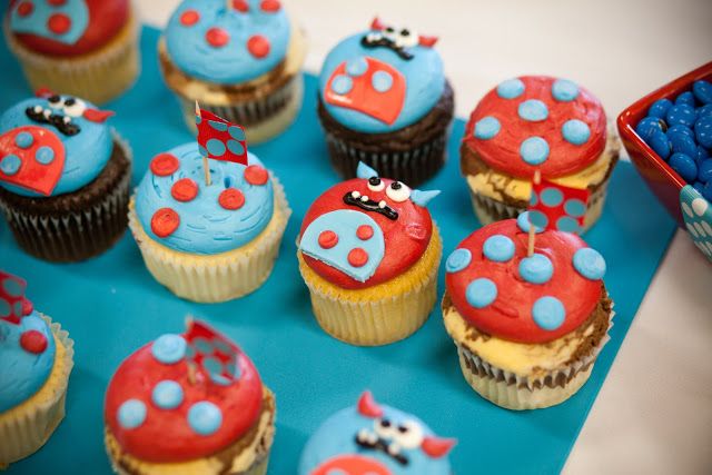 Monster Cupcakes