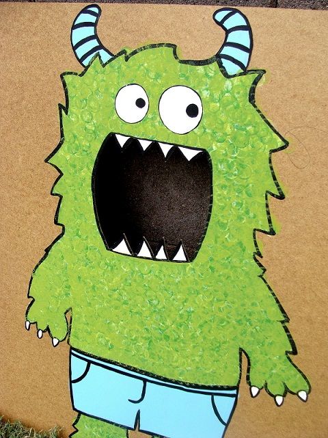 Monster Bean Bag Toss