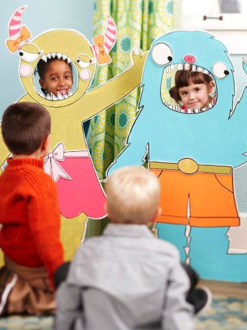 Kid-Size Monster Cutouts