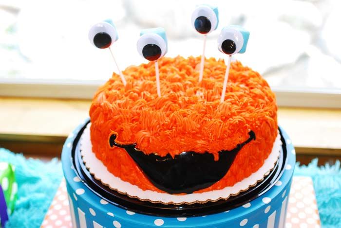 Orange Monster Cake