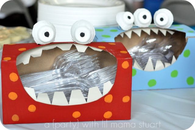Monster Utensil Holders