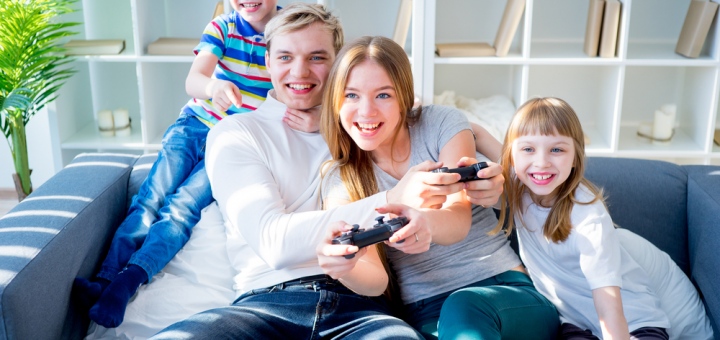 Introduce Your Family to Video Gaming